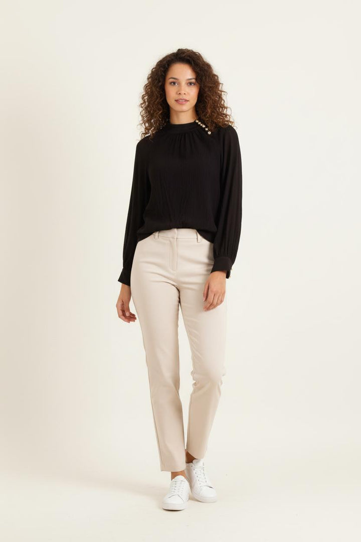 Blouse Noire - Taille S/36 de la marque ba&sh | PARAD81401 - Vendu par Paradigme - Image 1