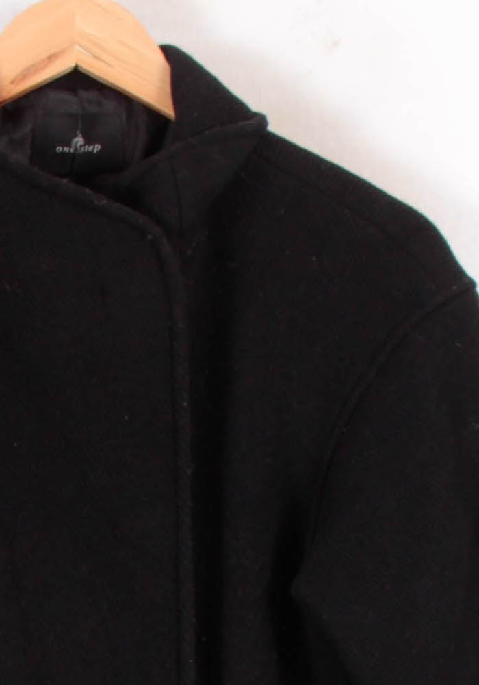 Manteau Noir - Taille S/36 de la marque One Step | PARAD81406 - Vendu par Paradigme - Image 3