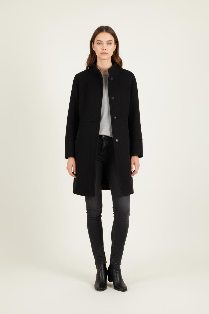 Manteau Noir - Taille S/36 de la marque One Step | PARAD81406 - Vendu par Paradigme - Image 1