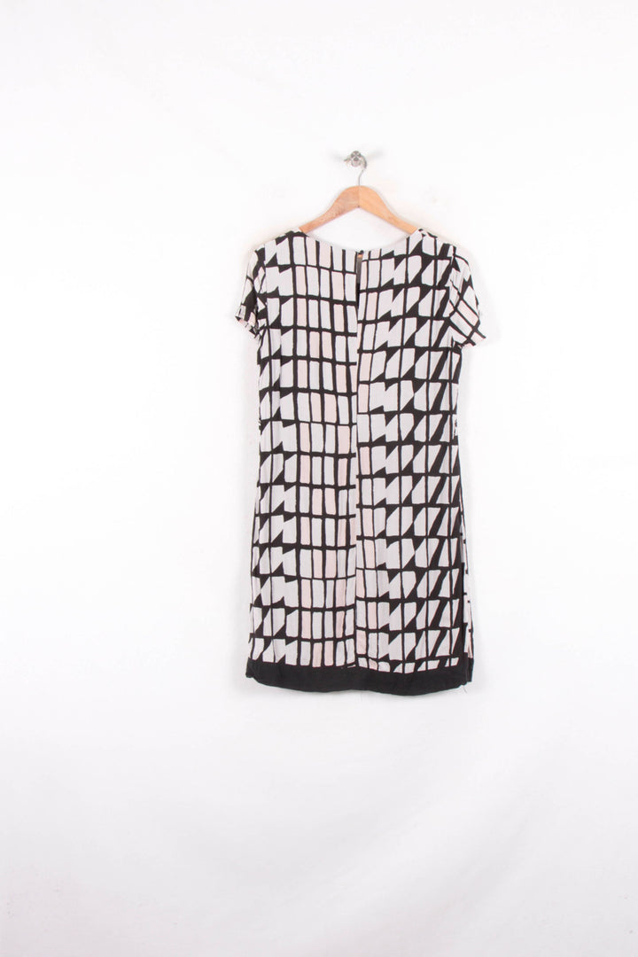 Robe Noire et Blanche - Taille L/40 de la marque La Fée Maraboutée | PARAD81408 - Vendu par Paradigme - Image 4