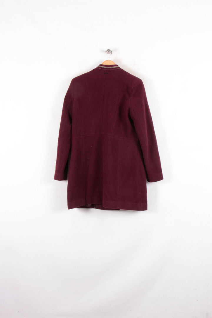 Manteau Bordeaux - Taille L/40 de la marque One Step | PARAD81411 - Vendu par Paradigme - Image 4