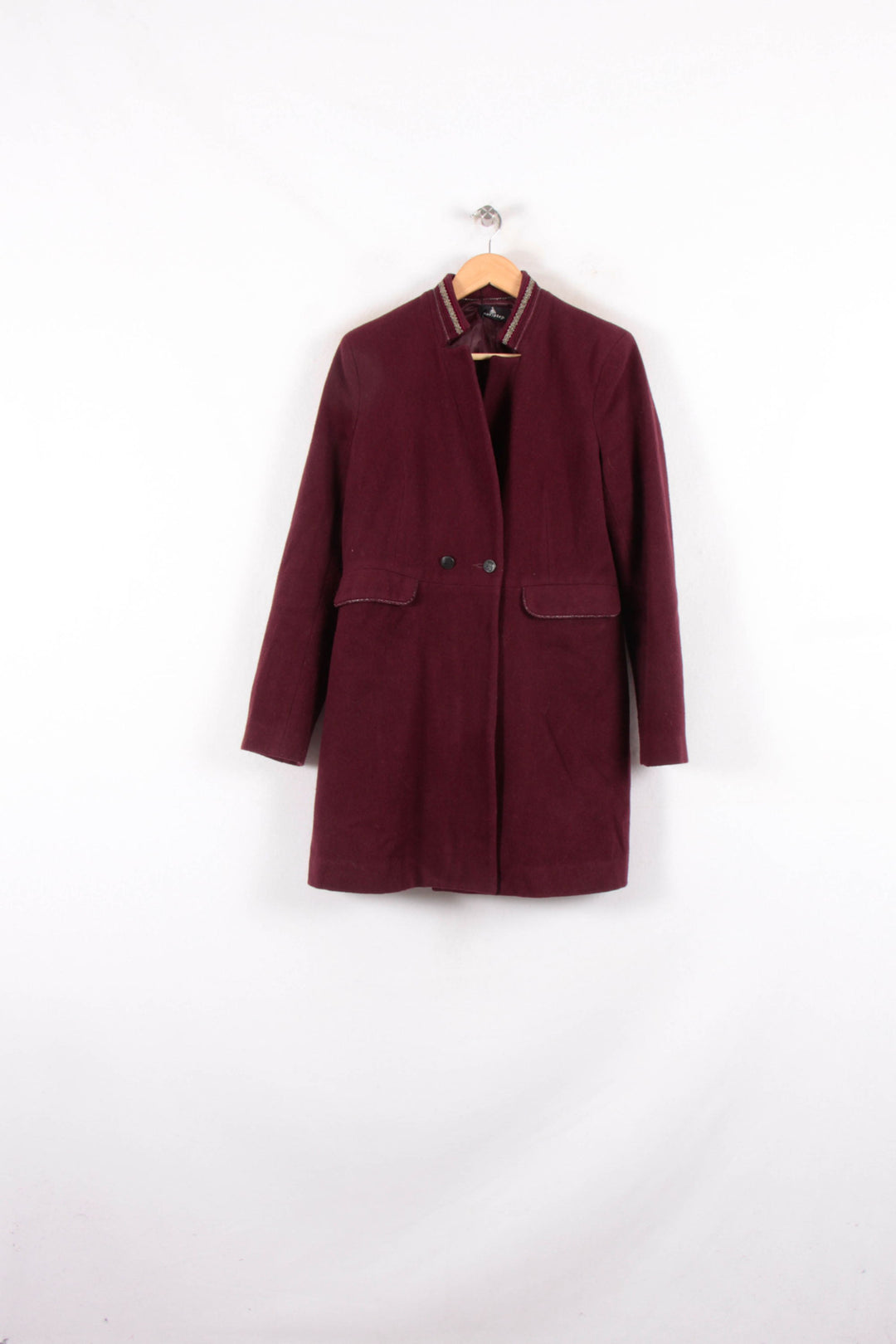Manteau Bordeaux - Taille L/40 de la marque One Step | PARAD81411 - Vendu par Paradigme - Image 2