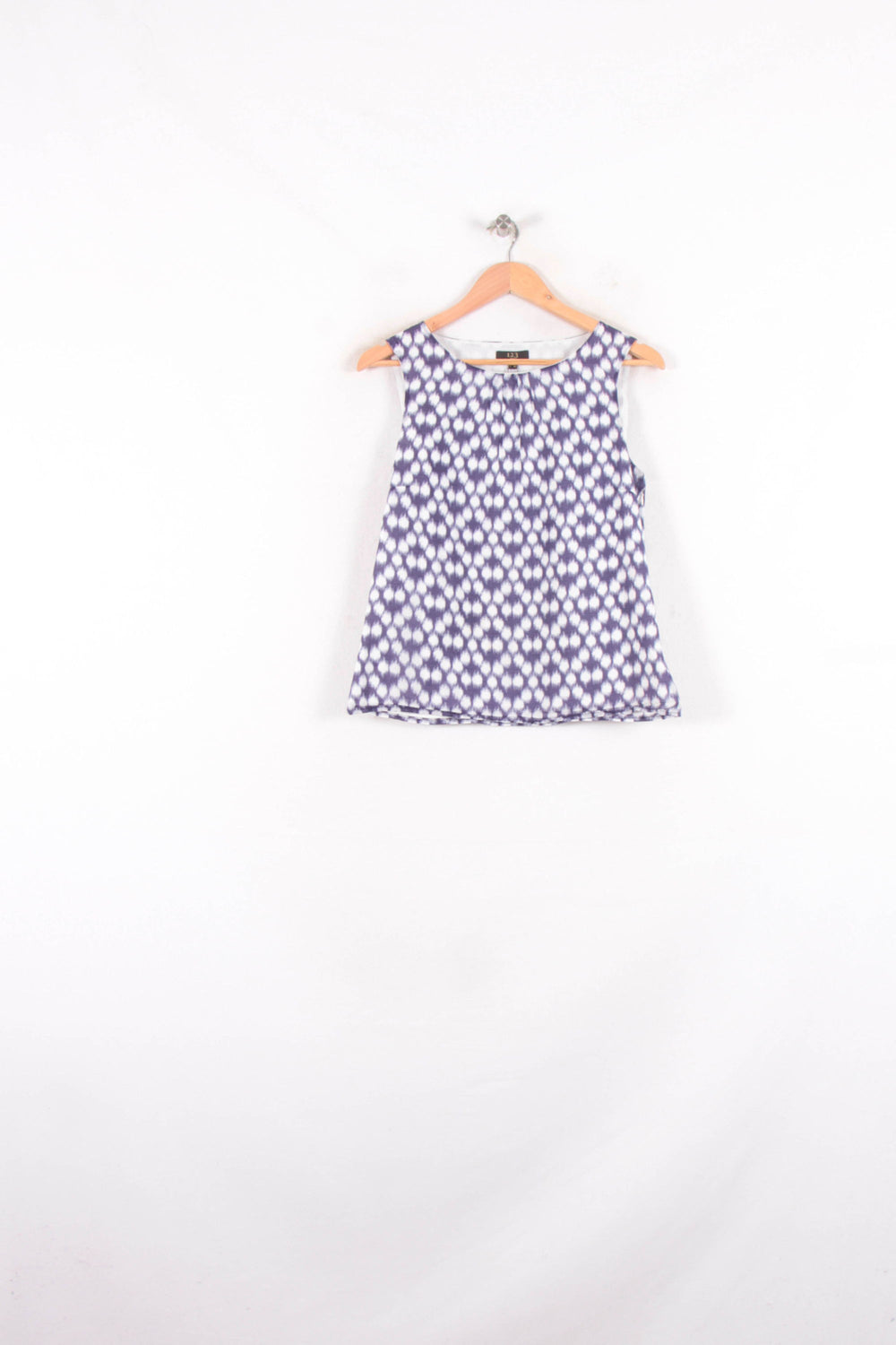 Débardeur Violet et Blanc - Taille M/38 de la marque Maison 123 | PARAD81413 - Vendu par Paradigme - Image 2