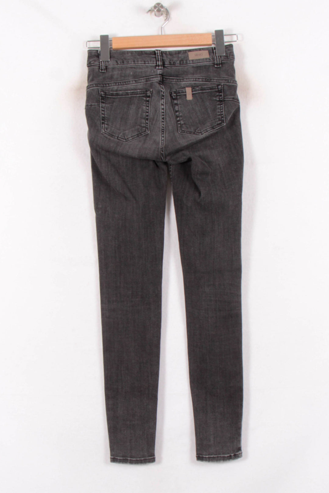 Jean Skinny Noir - Taille S/36 de la marque Liu Jo | PARAD81422 - Vendu par Paradigme - Image 4