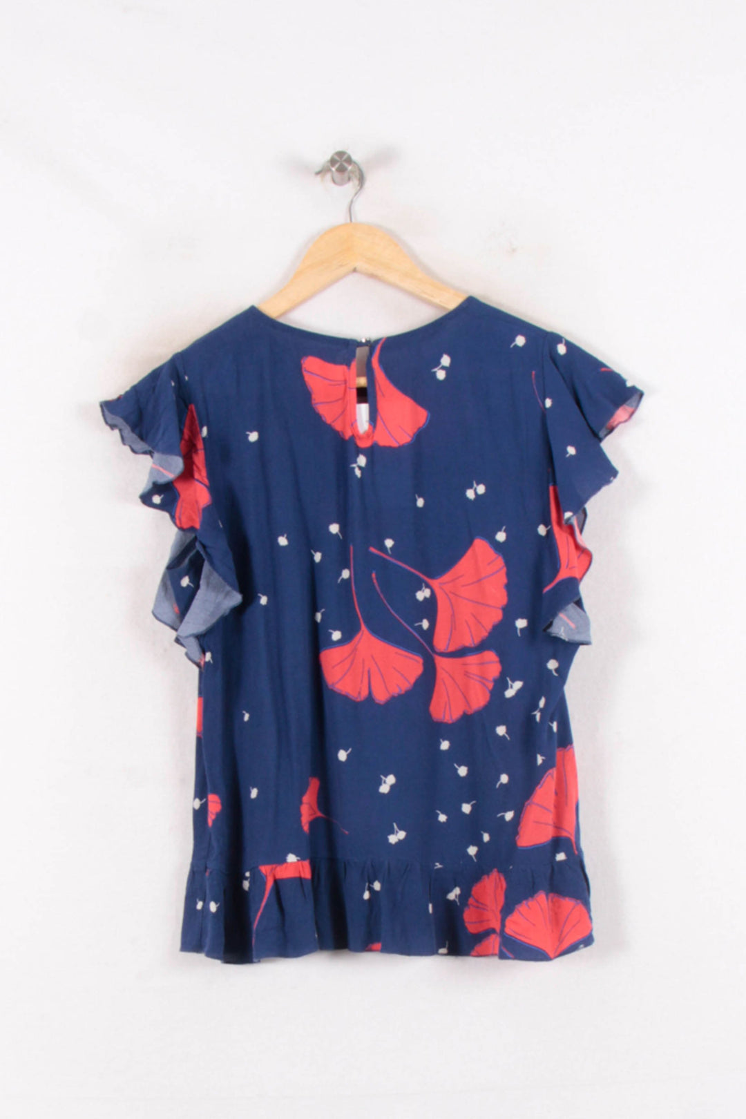 Blouse Bleu et Rouge - Taille M/38 de la marque La Fée Maraboutée | PARAD81431 - Vendu par Paradigme - Image 4