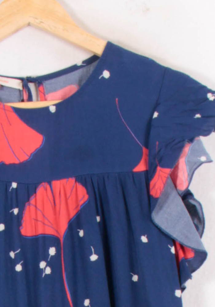 Blouse Bleu et Rouge - Taille M/38 de la marque La Fée Maraboutée | PARAD81431 - Vendu par Paradigme - Image 3