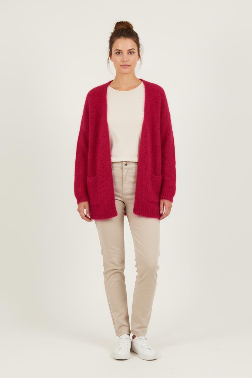 Cardigan Rose - Taille S/36 de la marque Des petits hauts | PARAD81433 - Vendu par Paradigme - Image 1