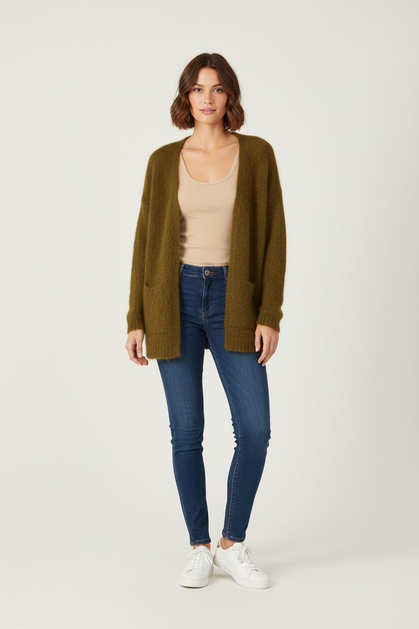 Cardigan Vert - Taille S/36 de la marque Des petits hauts | PARAD81437 - Vendu par Paradigme - Image 1