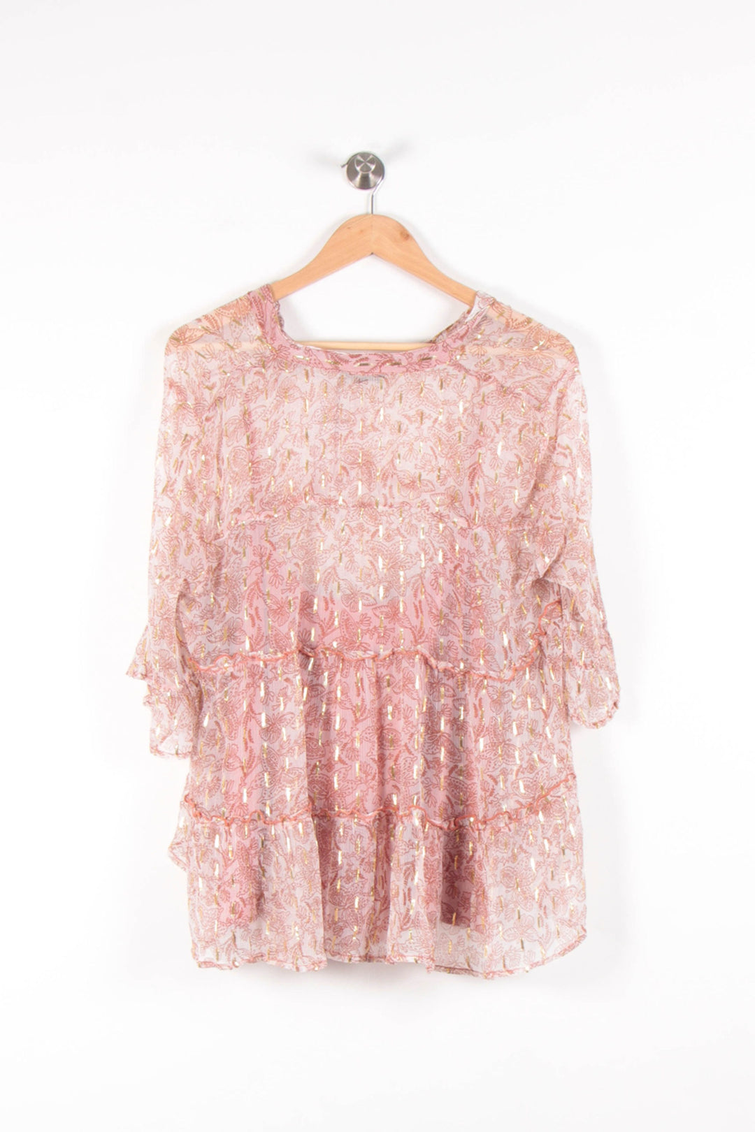 Blouse Multicolore - Taille XL/42 de la marque Caroll | PARAD81446 - Vendu par Paradigme - Image 4