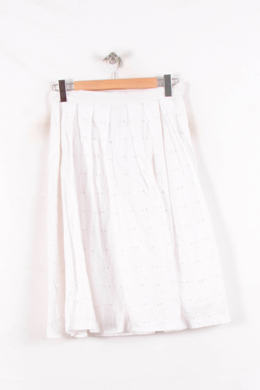 Jupe Midi Blanche - Taille L/40 de la marque La Fée Maraboutée | PARAD81449 - Vendu par Paradigme - Image 2