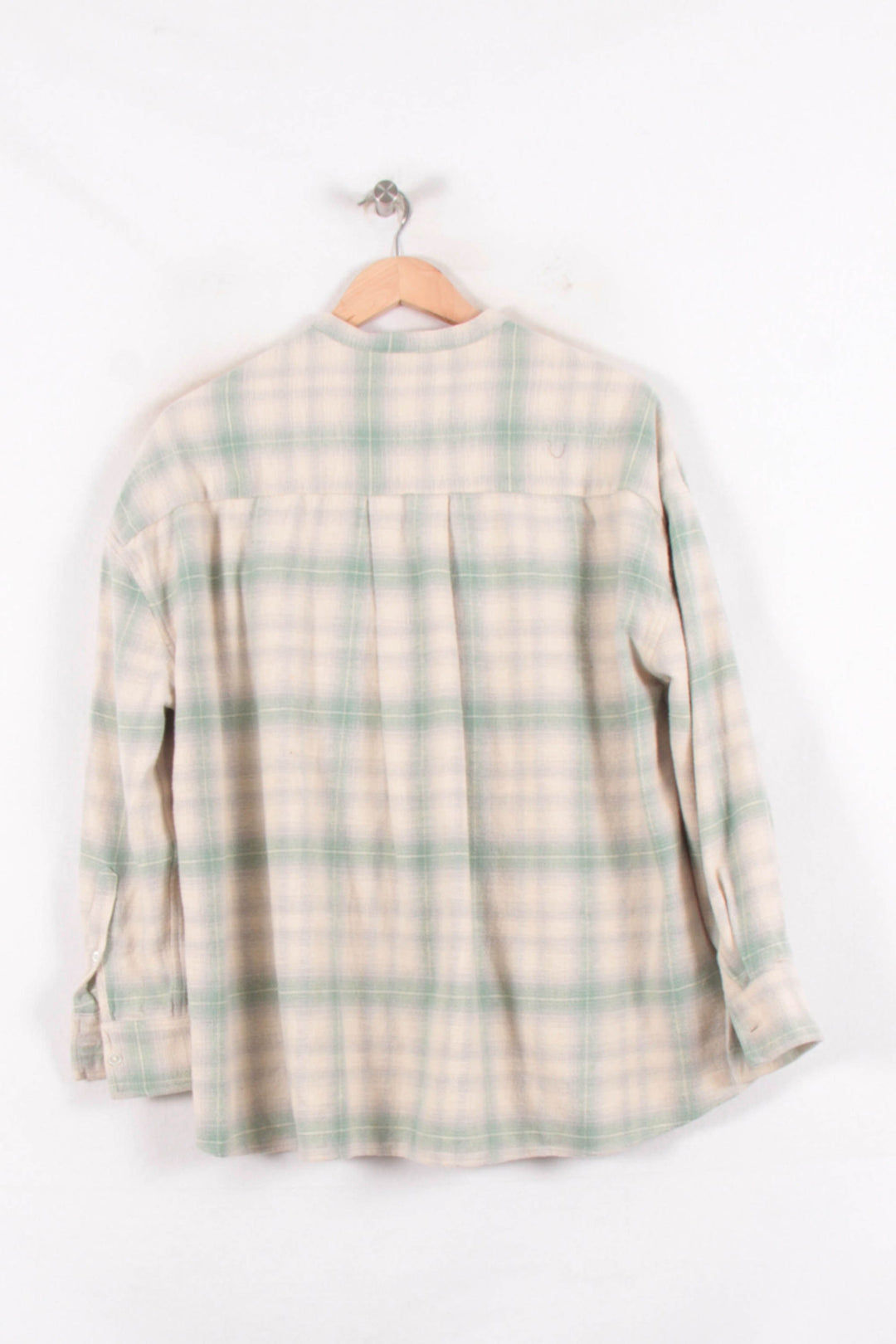 Chemise à Carreaux Verte et Beige - Taille S/36 de la marque Bellerose | PARAD81460 - Vendu par Paradigme - Image 4