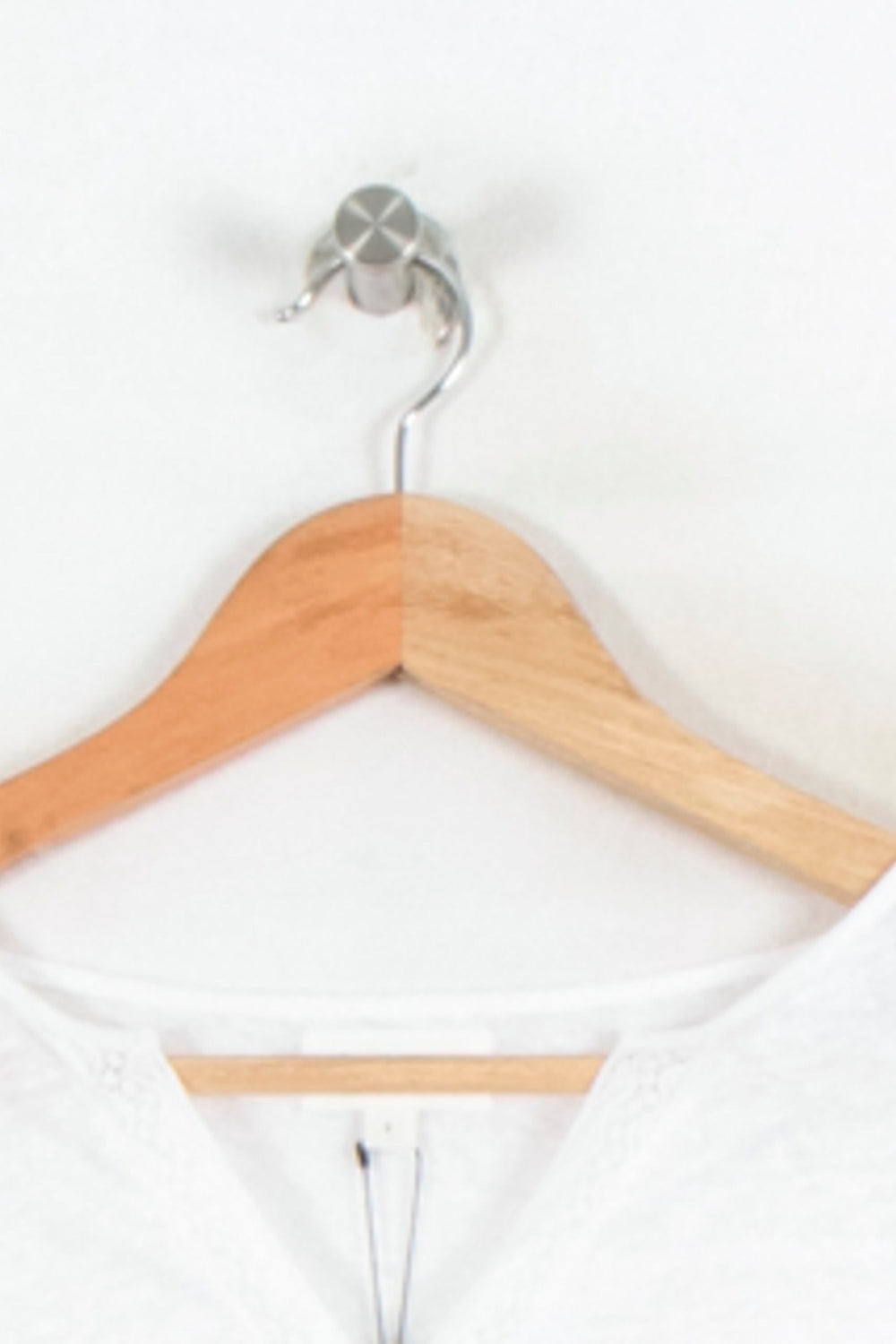 Tee-shirt Blanc - Taille S/36 de la marque Maison 123 | PARAD81461 - Vendu par Paradigme - Image 2