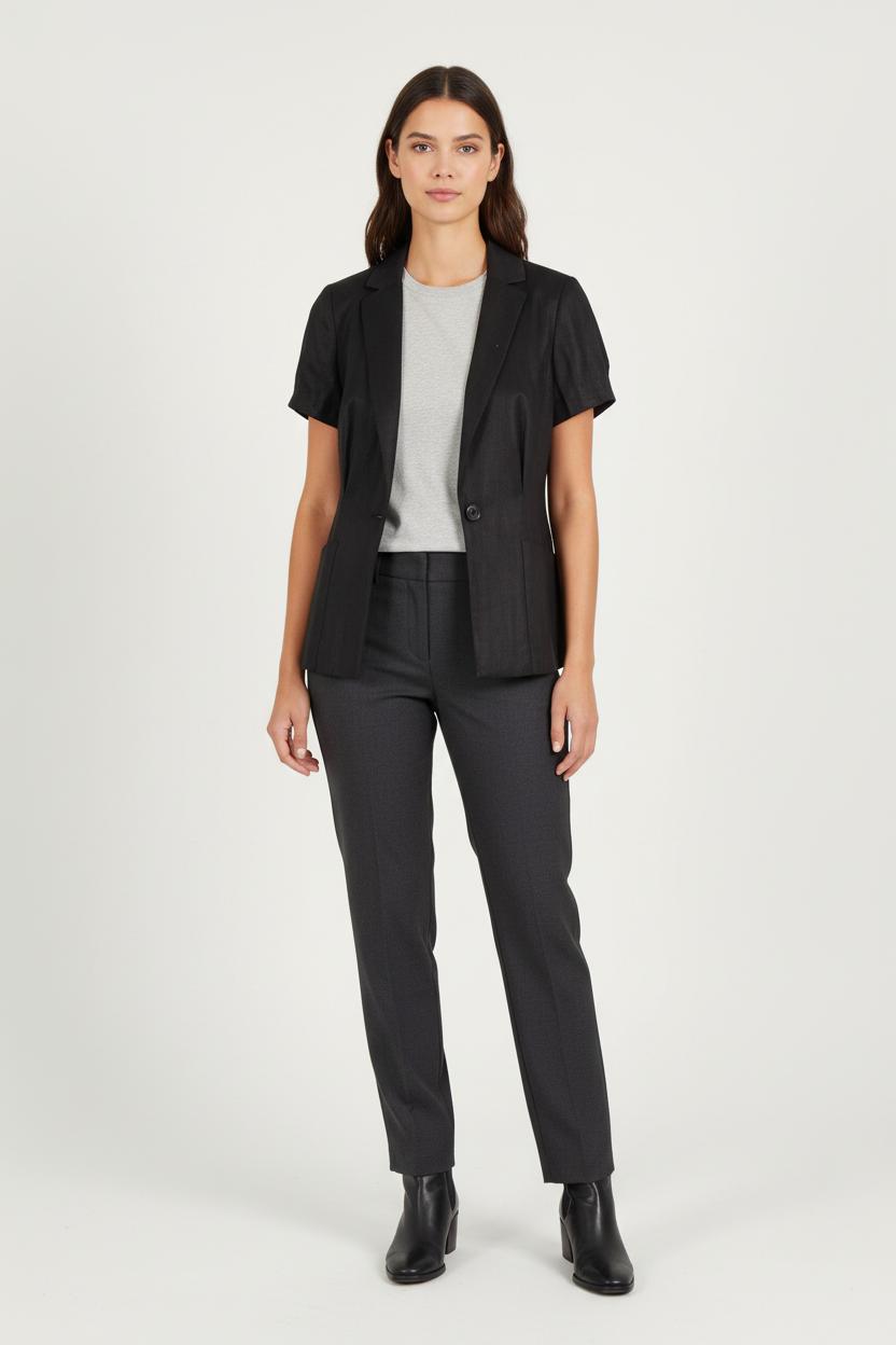 Blazer Noir - Taille S/36 de la marque Caroll | PARAD81475 - Vendu par Paradigme - Image 1