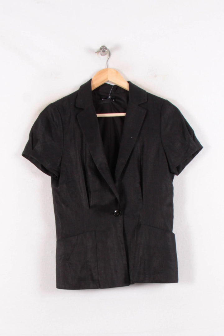 Blazer Noir - Taille S/36 de la marque Caroll | PARAD81475 - Vendu par Paradigme - Image 2