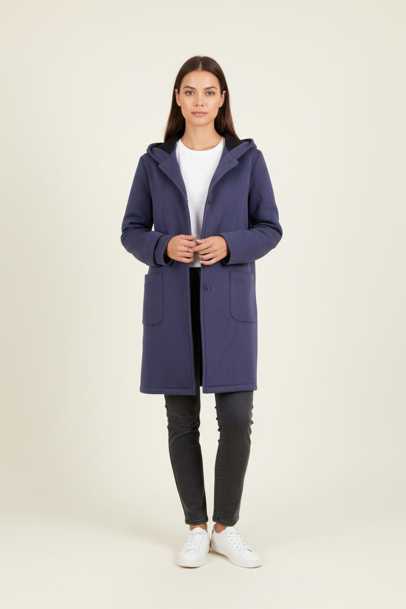 Manteau Bleu - Taille S/36 de la marque La Fée Maraboutée | PARAD81477 - Vendu par Paradigme - Image 1