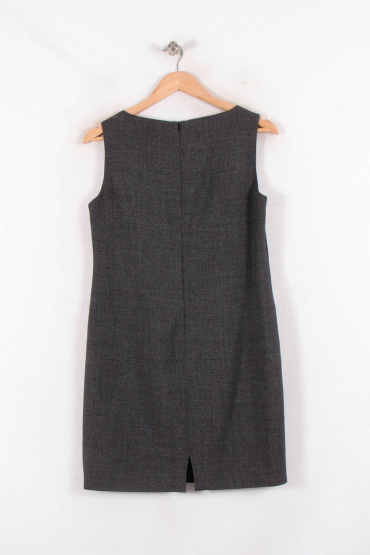 Robe Droite Grise - Taille M/38 de la marque Gerard Darel | PARAD81478 - Vendu par Paradigme - Image 4