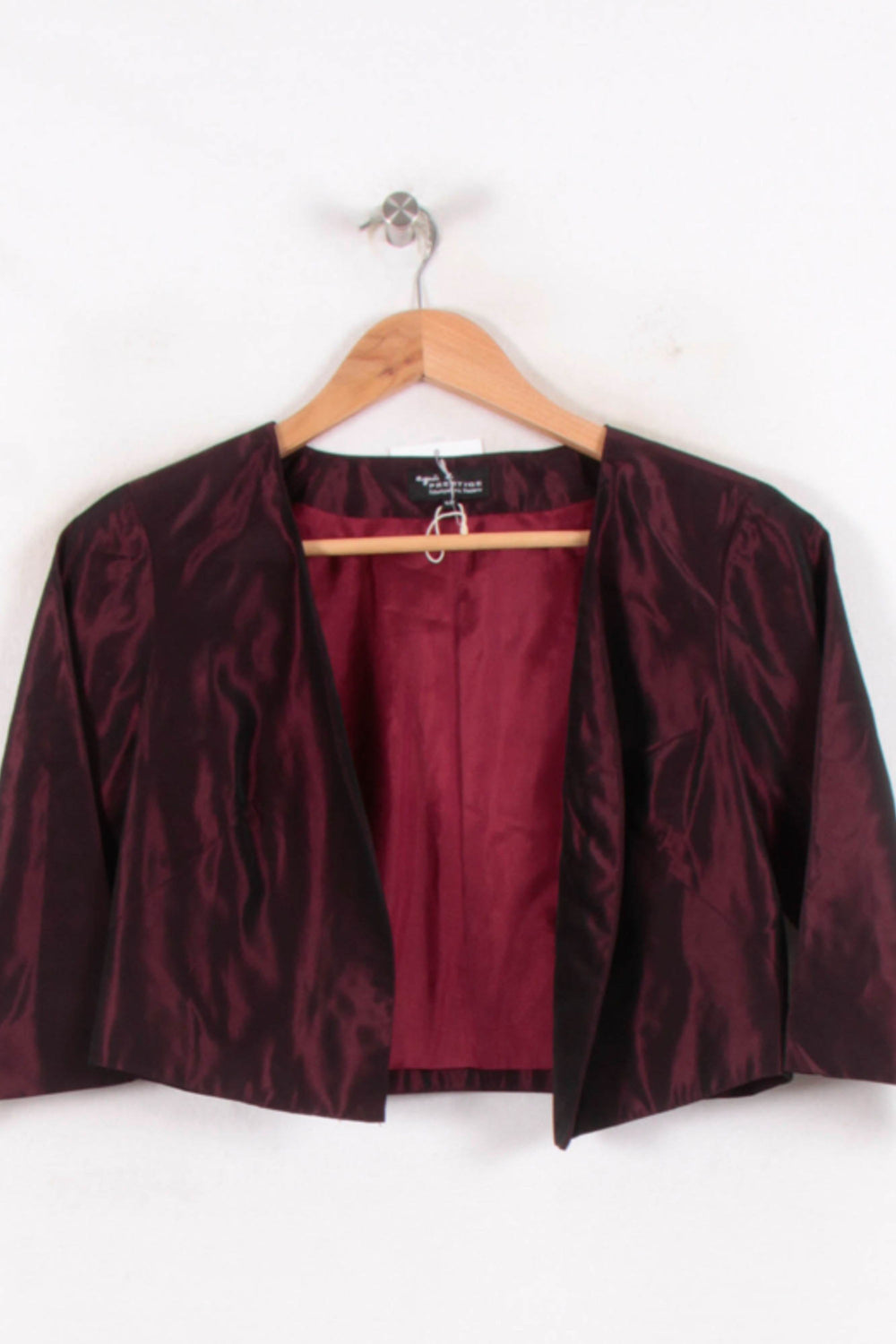 Boléro Bordeaux - Taille L/40 de la marque Agnès b. | PARAD81482 - Vendu par Paradigme - Image 2