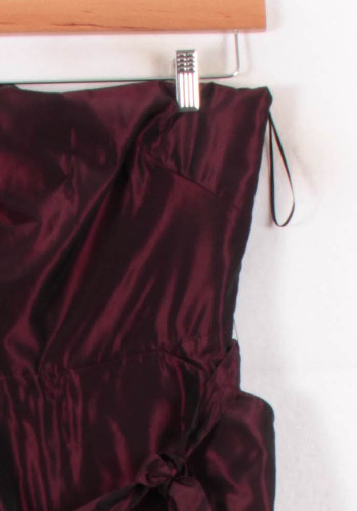 Robe Midi Bordeaux - Taille M/38 de la marque Agnès b. | PARAD81490 - Vendu par Paradigme - Image 3