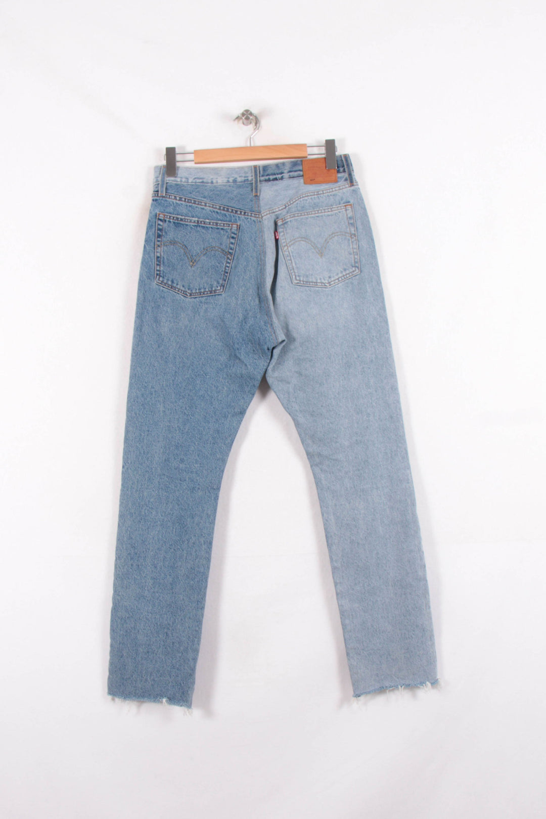 Jean Droit Bleu - Taille L/40 de la marque Levi's | PARAD81493 - Vendu par Paradigme - Image 4