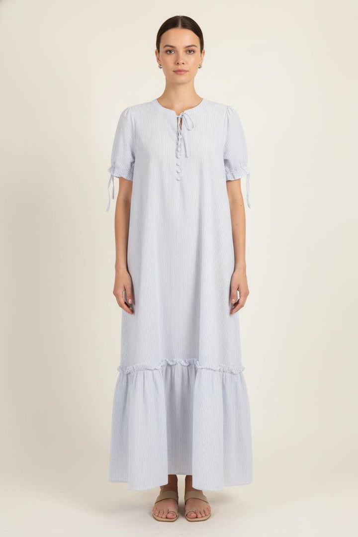 Robe Longue Blanche - Taille M/38 de la marque Karl Marc John | PARAD81500 - Vendu par Paradigme - Image 1