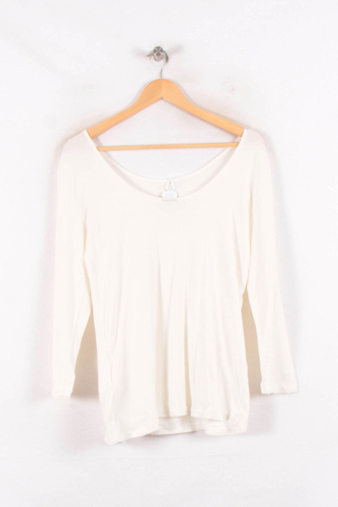 T-shirt Manches Longues Blanc - Taille M/38 de la marque Karl Marc John | PARAD81501 - Vendu par Paradigme - Image 4