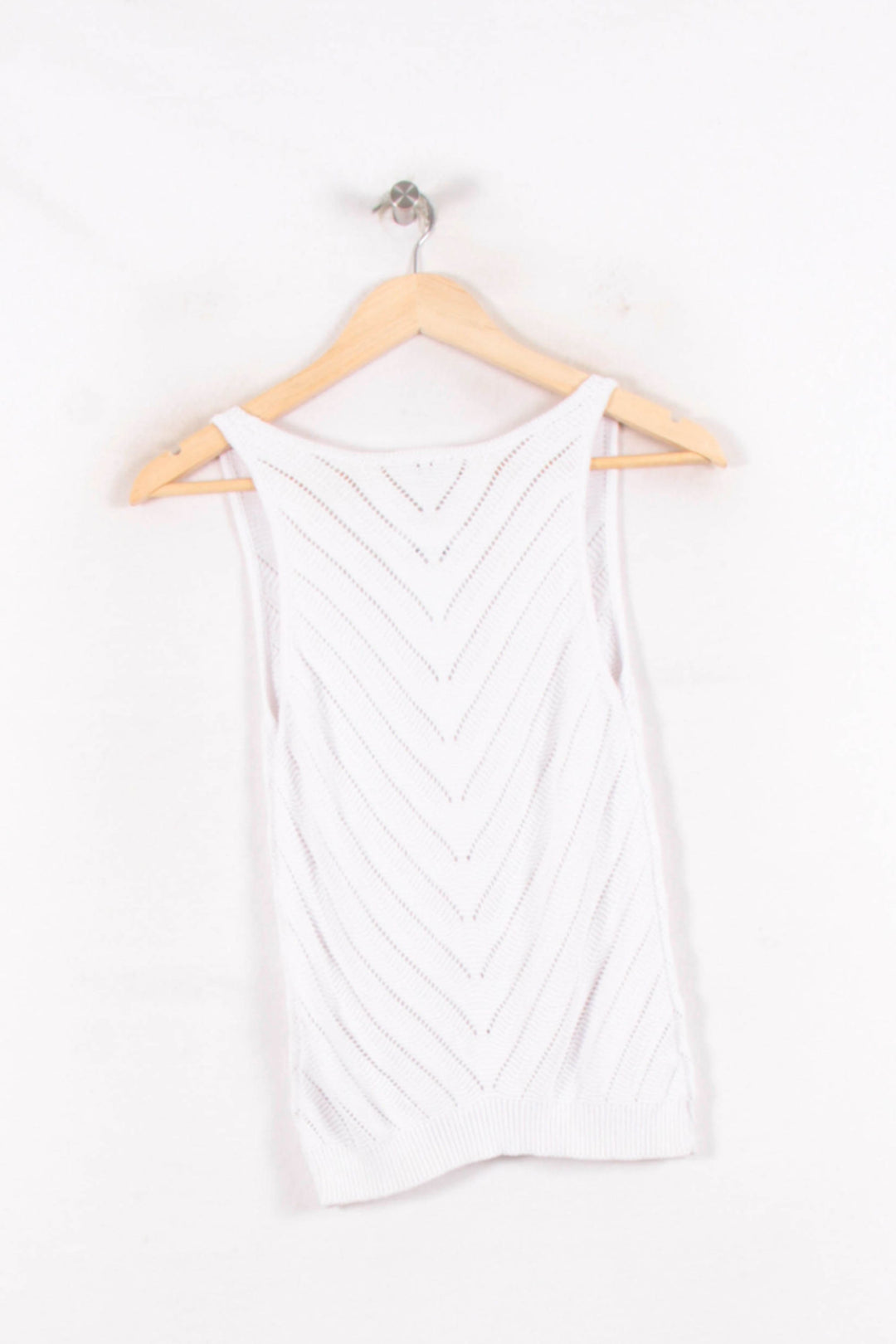 Débardeur Blanc - Taille XS/34 de la marque Caroll | PARAD81506 - Vendu par Paradigme - Image 4