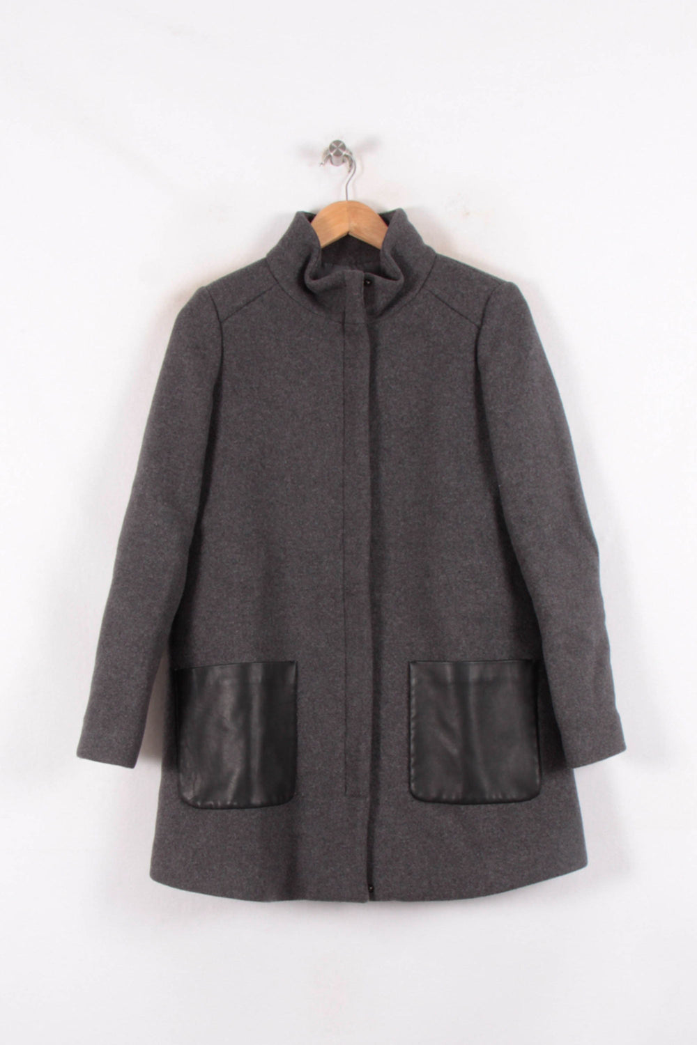 Manteau Gris et Noir - Taille S/36 de la marque ZAPA | PARAD81509 - Vendu par Paradigme - Image 2