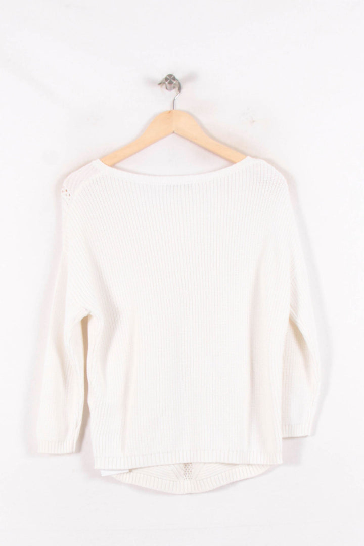 Pull Blanc - Taille XS/34 de la marque ZAPA | PARAD81510 - Vendu par Paradigme - Image 4
