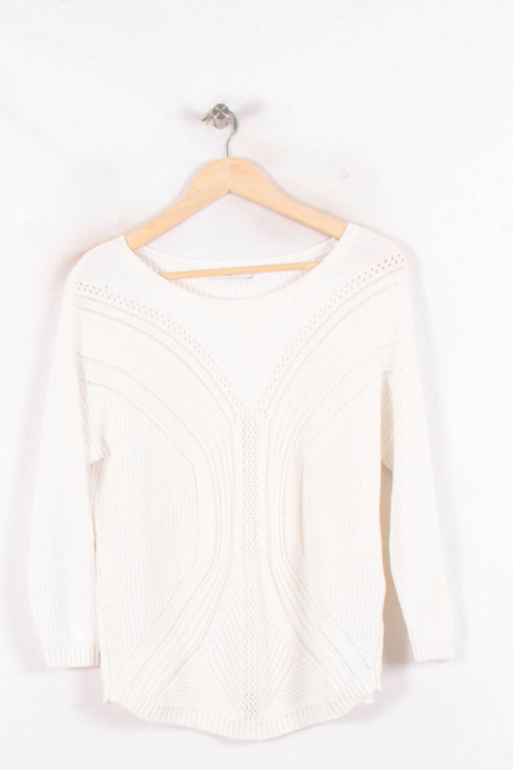 Pull Blanc - Taille XS/34 de la marque ZAPA | PARAD81510 - Vendu par Paradigme - Image 2