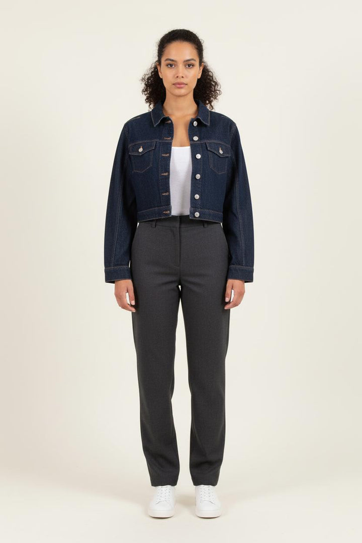 Veste Courte en Jean Bleue - Taille XS/34 de la marque Levi's | PARAD81511 - Vendu par Paradigme - Image 1