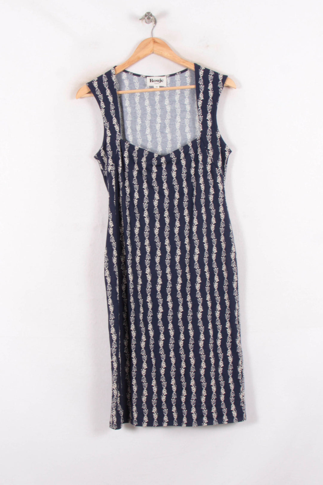 Robe Sans Manches Bleue et Blanche - Taille L/40 de la marque Rouje | PARAD81519 - Vendu par Paradigme - Image 2