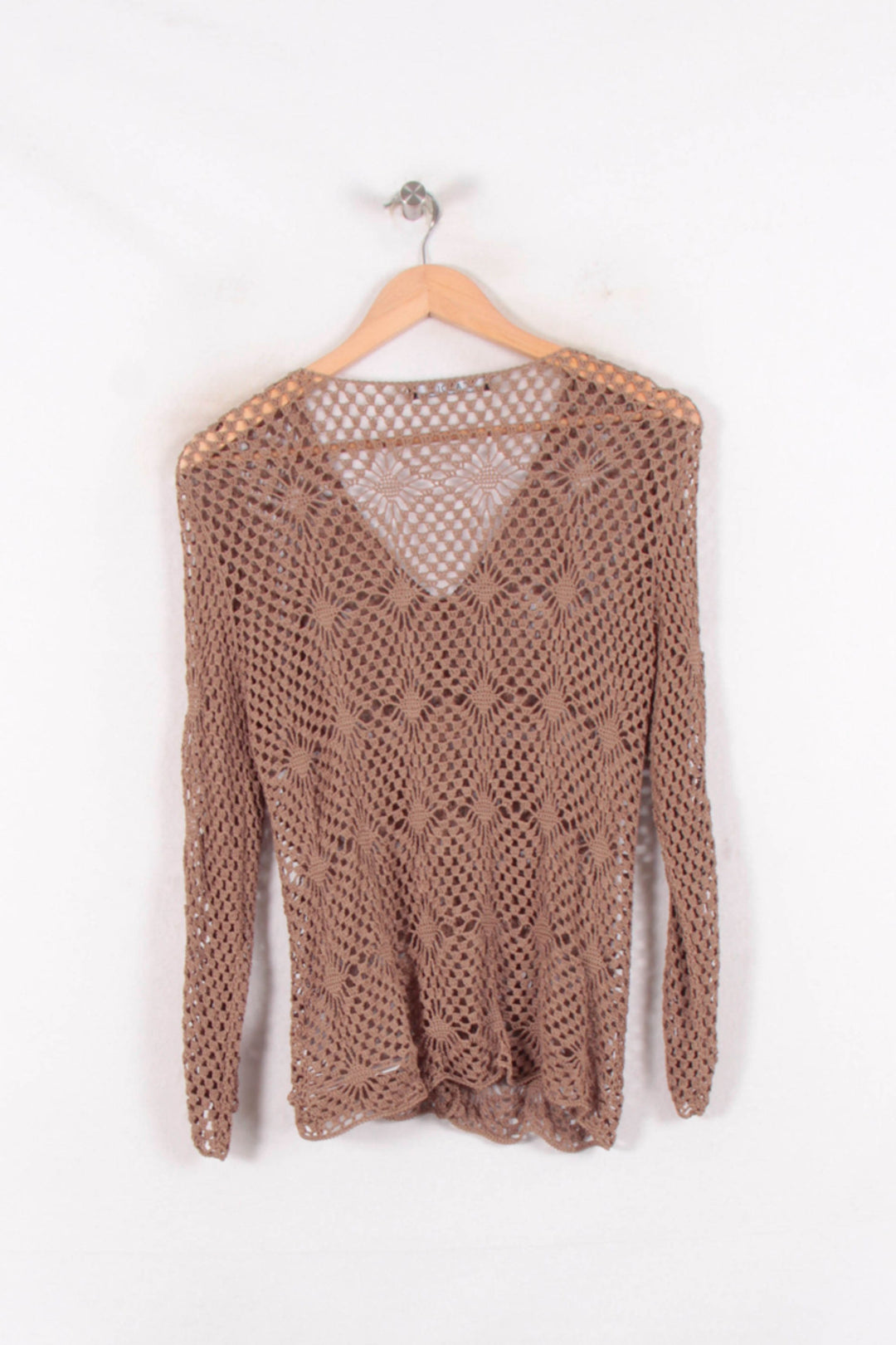 Cardigan Marron - Taille M/38 de la marque Caroll | PARAD81522 - Vendu par Paradigme - Image 4