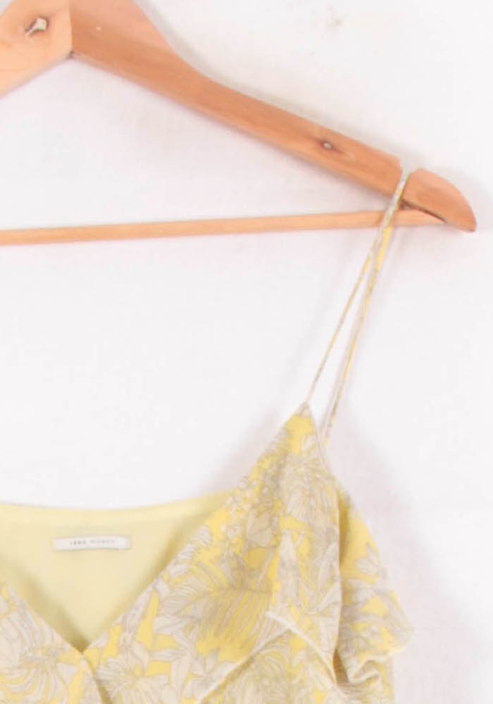 Robe Portefeuille Jaune - Taille M/38 de la marque IKKS | PARAD81529 - Vendu par Paradigme - Image 3