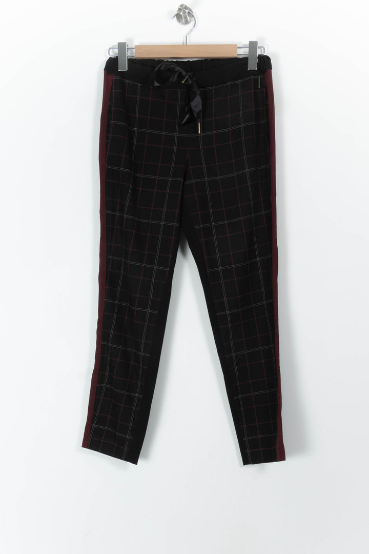 Pantalon Noir et Bordeaux - Taille M/38 de la marque Liu Jo | PARAD81531 - Vendu par Paradigme - Image 2