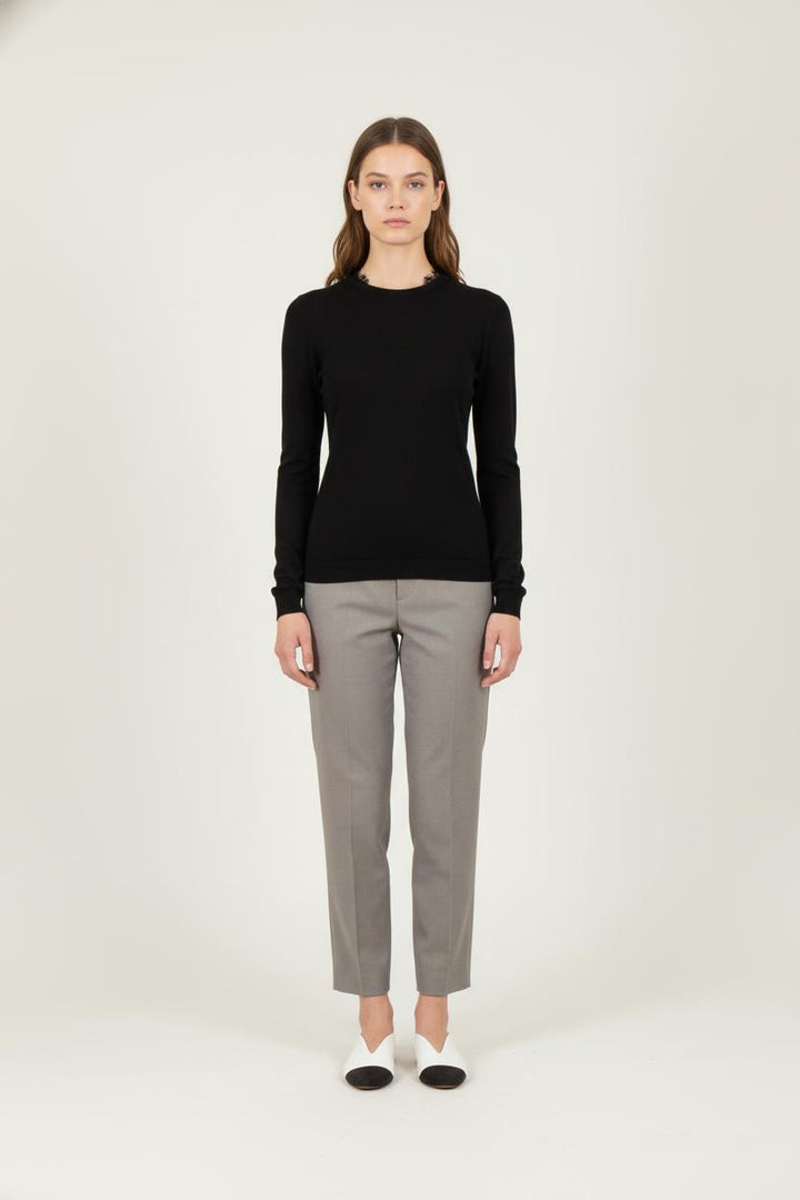 Pull Noir - Taille S/36 de la marque La Fée Maraboutée | PARAD81532 - Vendu par Paradigme - Image 1