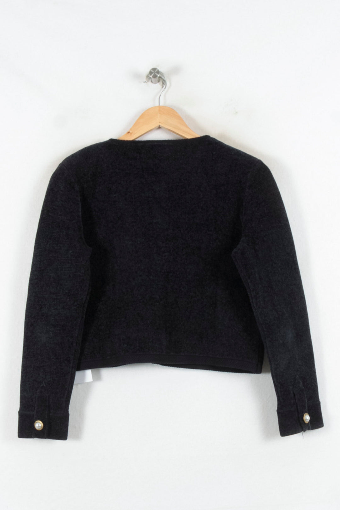 Cardigan Noir - Taille S/36 de la marque Tara Jarmon | PARAD81533 - Vendu par Paradigme - Image 4