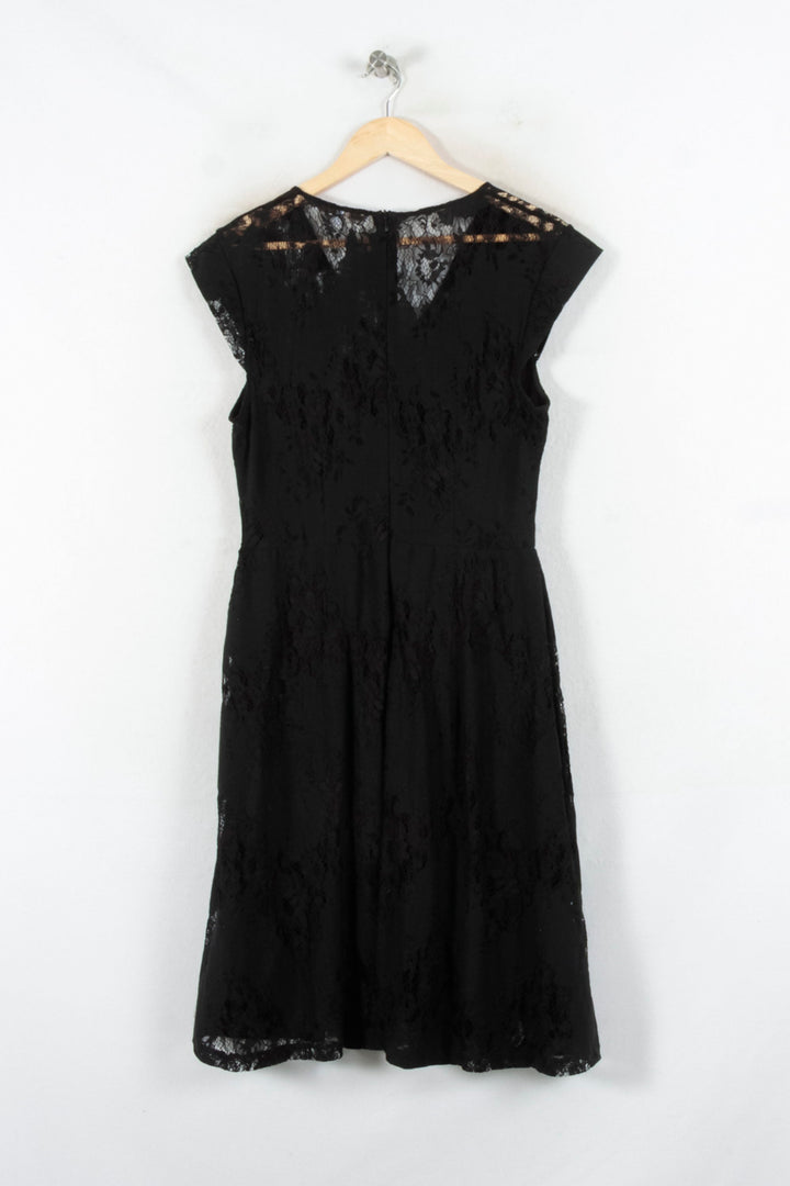 Robe Noire - Taille L/40 de la marque La Fée Maraboutée | PARAD81539 - Vendu par Paradigme - Image 4