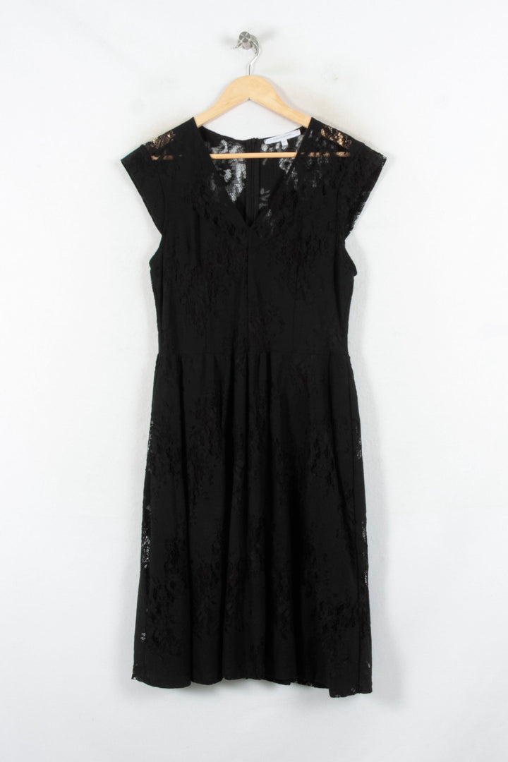 Robe Noire - Taille L/40 de la marque La Fée Maraboutée | PARAD81539 - Vendu par Paradigme - Image 2