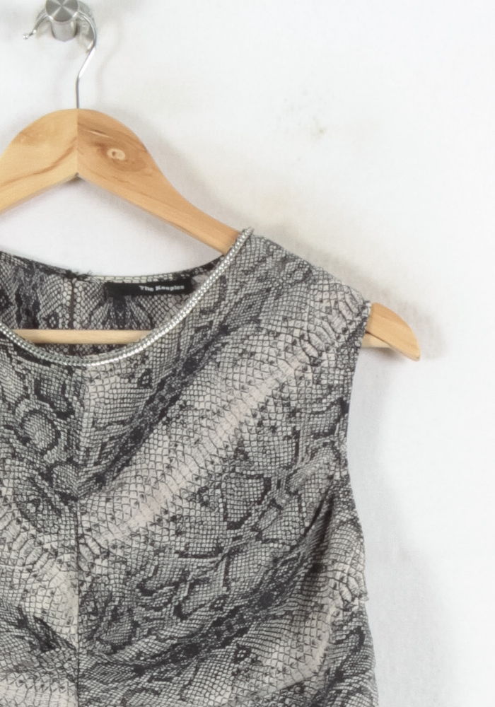 Débardeur Beige et Noir - Taille M/38 de la marque The Kooples | PARAD81541 - Vendu par Paradigme - Image 3