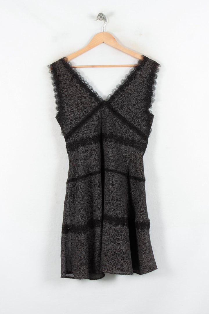 Robe Courte Noire - Taille L/40 de la marque The Kooples | PARAD81542 - Vendu par Paradigme - Image 4