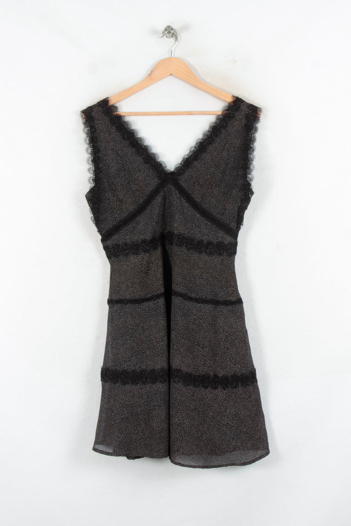 Robe Courte Noire - Taille L/40 de la marque The Kooples | PARAD81542 - Vendu par Paradigme - Image 2