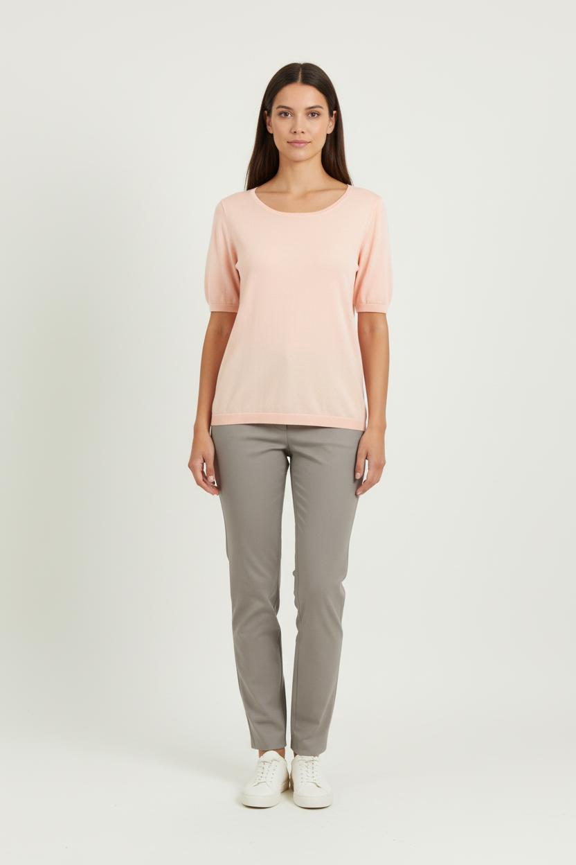 Pull Rose - Taille L/40 de la marque Caroll | PARAD81546 - Vendu par Paradigme - Image 1