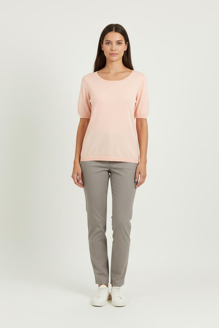 Pull Rose - Taille L/40 de la marque Caroll | PARAD81546 - Vendu par Paradigme - Image 1