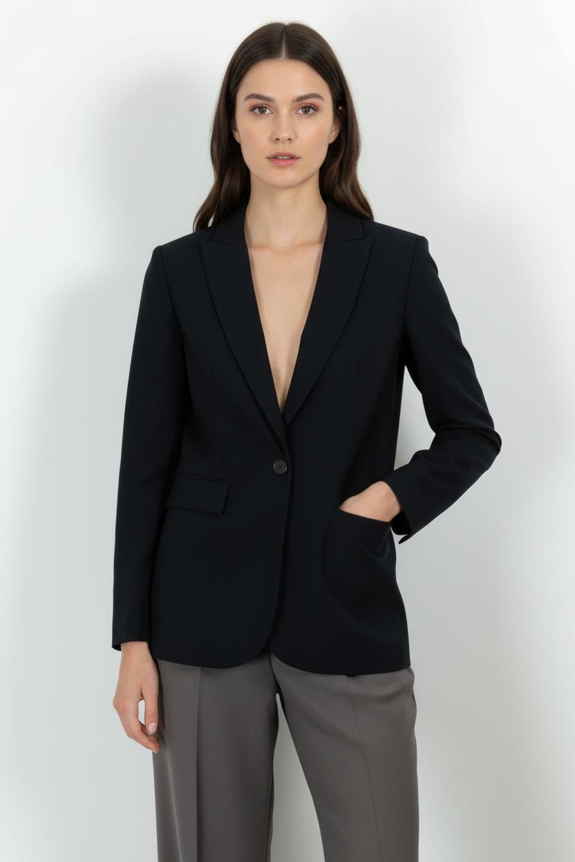 Blazer Bleu - Taille M/38 de la marque Tara Jarmon | PARAD81553 - Vendu par Paradigme - Image 1