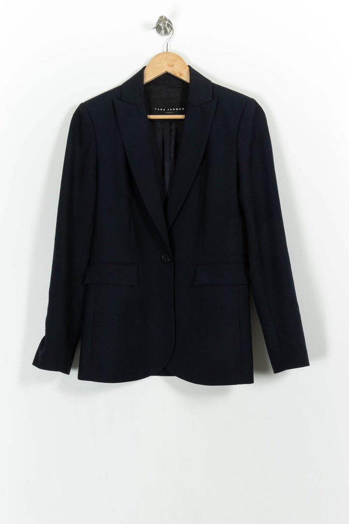 Blazer Bleu - Taille M/38 de la marque Tara Jarmon | PARAD81553 - Vendu par Paradigme - Image 2
