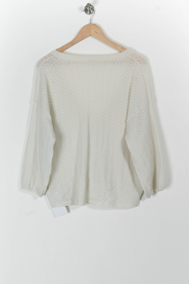 Cardigan Blanc - Taille S/36 de la marque Marie Sixtine | PARAD81560 - Vendu par Paradigme - Image 4