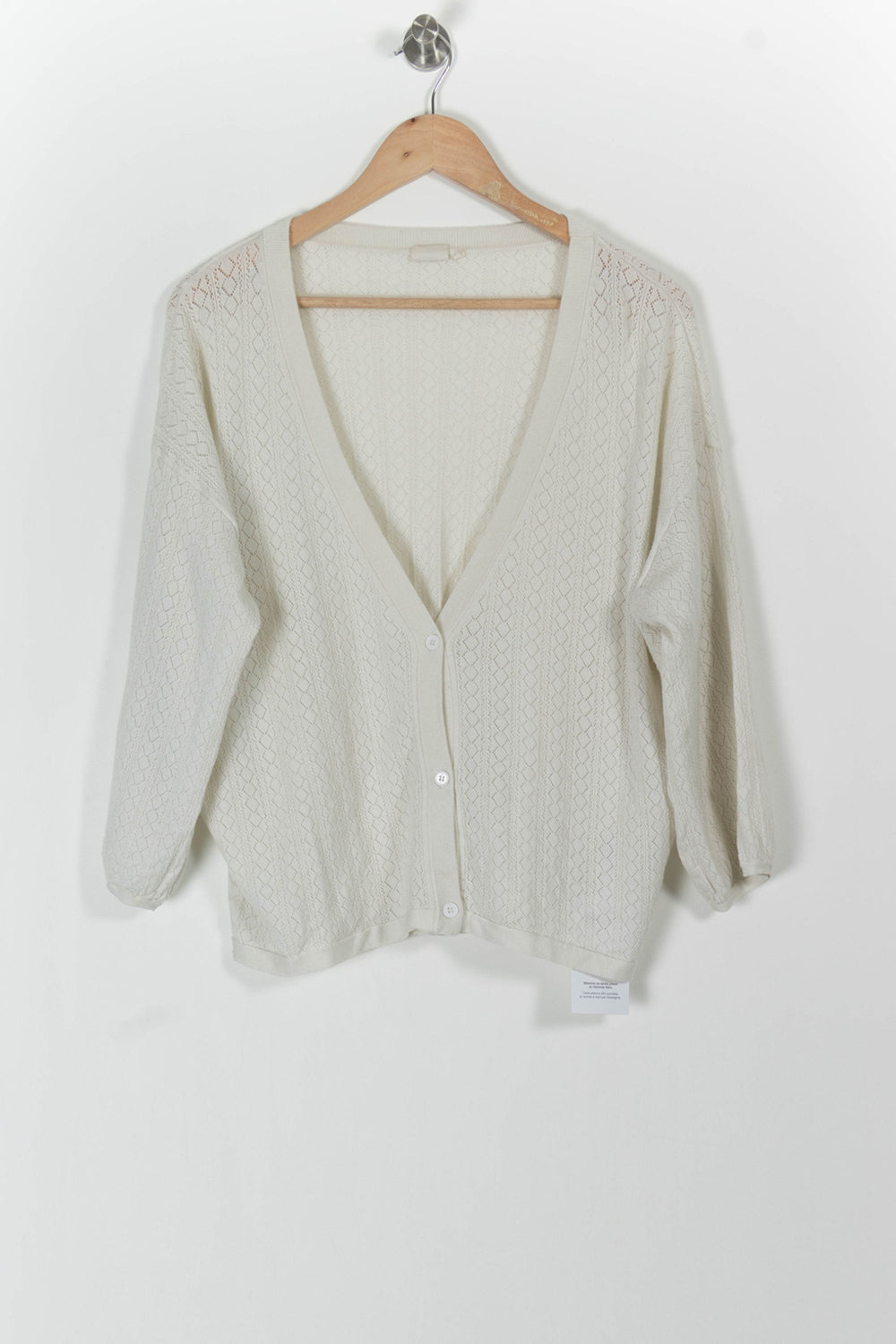 Cardigan Blanc - Taille S/36 de la marque Marie Sixtine | PARAD81560 - Vendu par Paradigme - Image 2