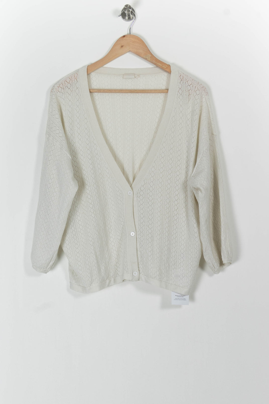 Cardigan Blanc - Taille S/36 de la marque Marie Sixtine | PARAD81560 - Vendu par Paradigme - Image 2