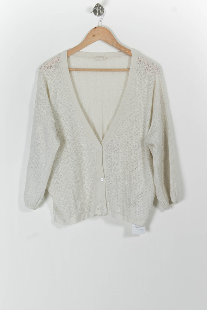 Cardigan Blanc - Taille S/36 de la marque Marie Sixtine | PARAD81560 - Vendu par Paradigme - Image 2