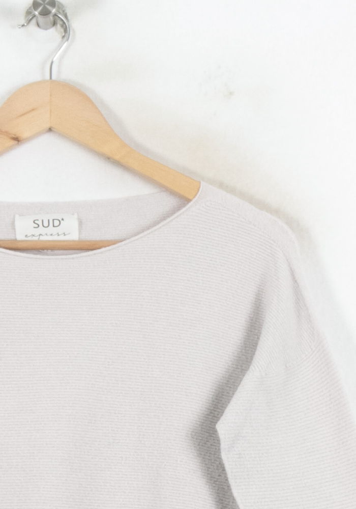 Pull Beige - Taille S/36 de la marque Sud express | PARAD81565 - Vendu par Paradigme - Image 3